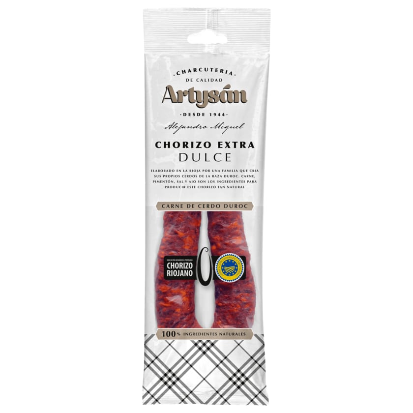 Artysan Chorizo extra mild 250g